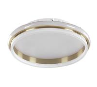 Beliani Led Ceiling Lamp Taping Metal Gold