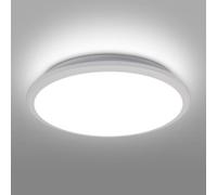 LED Ceiling Light, 36W Bathroom Lights Ceiling Waterproof IP54, 6500K Cool White,Bright Round LED Flush Mount Ceiling Light Fixture for Bedroom, Kitchen, Living Room,Hallway, Corridor, Balcony Ø30CM