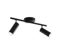LED Ceiling Light 'Camille' (Modern) in Black Made of Metal for e.g. Living Room & Dining Room (2 Light Sources,) from Lindby | floodlight, Spotlight