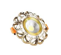 Led Ceiling Light Chandelier Kitchen European Round Recessed Living Room Dining Home Downlight 60-100mm Mounting Aperture