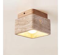 Led Ceiling Light Chandelier Kitchen Yellow Travertine,Modern Living Room Bedroom Corridor Staircase,E26 Single Head,for Bedroom Living Room Entryway Hallway Foyer