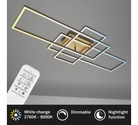 LED Ceiling Light Chandelier Lamp Living Room Dimmable Remote Control CCT