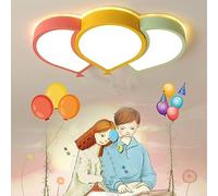 Led Ceiling Light Dimmable Remote Control Ceiling Lighting Young Girl Bedroom Bedroom Dining Room Decoration Balloon Acrylic Hanging Cartoon Lampshade Home Chandeliers, RVVU