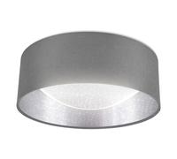 Led Ceiling Light Fabric Gray Silver Ø32cm 12W 1200lm 4000K Starry Sky Effect