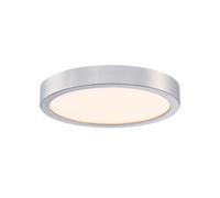 LED Ceiling Light Flat Nickel / Acrylic 21 cm