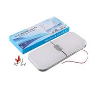 LED Ceiling Light for Camper Vans, Interior Lighting for Camper Vans, Ceiling Mounting, 12-30 V, Triple Colour Temperature Lighting for Travels, Nights, Reading, Family Outings