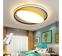 LED Ceiling Light Kids Room Ceiling Lamp Batman Acrylic Lampshade Dimmable Boy Children Creative Cartoon Ceiling Lighting with Remote Control Bedroom Study Room Chandelier,50cm48W