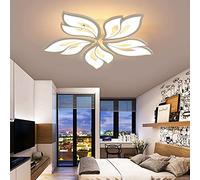 LED Ceiling Light, Modern APP Dimmable Flush Mount Ceiling Lamp with Remote Control,Contemporary Metal Acrylic for Living Room Bedroom Kitchen Dining Room Kid's Room,Lily,3 Heads