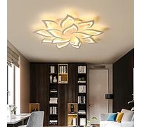 LED Ceiling Light, Modern APP Dimmable Flush Mount Ceiling Lamp with Remote Control,Contemporary Metal Acrylic for Living Room Bedroom Kitchen Dining Room Kid's Room,Lily,3 Heads