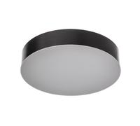 LED Ceiling Light Outdoor 'Lahja' with Motion Detector (Modern) in Black (1 Light Source,) from Lindby | Outdoor Light