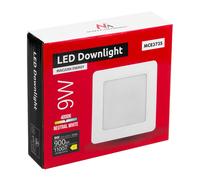 LED Ceiling Light Panel Square Flush Mount Slim 9W 18W Energy Saving Downlight