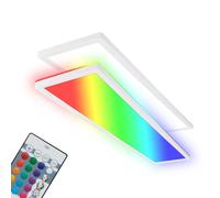 LED Ceiling Light RGB Panel 36W 4800lm Remote 980mm Colour Change White [EEK: E]