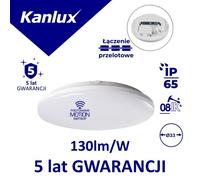 LED ceiling light round with microwave sensor STIVI 35003