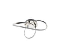 LED Ceiling Light 'Saliha' dimmable (Modern) in Silver Made of Aluminium for e.g. Living Room & Dining Room (1 Light Source,) from Lindby | Ceiling lamp, lamp