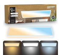 LED Ceiling Light Ultra Slim Panel CCT Colour Changing Dimmable 22W 3000lm IP44