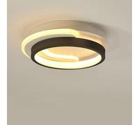 LED Ceiling Lights, Modern Flush Mount Ceiling Light Fixture,3 Color Temperature,LED Ceiling Lighting for Bedroom Hallway Balcony Corridor