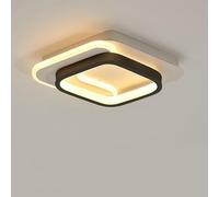 LED Ceiling Lights, Modern Flush Mount Ceiling Light Fixture,3 Color Temperature,LED Ceiling Lighting for Bedroom Hallway Balcony Corridor