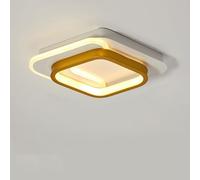LED Ceiling Lights, Modern Flush Mount Ceiling Light Fixture,3 Color Temperature,LED Ceiling Lighting for Bedroom Hallway Balcony Corridor