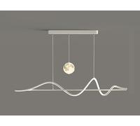 LED Chandelier, Creative Long Design for Dining Room and Bar, Modern Restaurant Lighting, 120cm