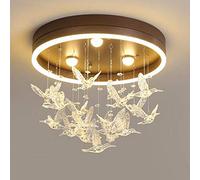 LED Chandelier for Dining Room Bedroom Study Room Room Pink/white/brown Chandelier Lighting Lustres