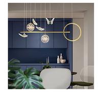 LED Chandelier Lamp Butterfly Chandeliers Compatible with Dining Room - Pendant Lights Compatible with The Kitchen Light Decoration Lamp Table Light Fixture LED Chandelier Ceili,