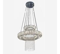 LED Chandelier Lamp, Dimmable LED Chandeliers Crystal Smart Lighting Compatible with Dining Room Kitchen Living Room Lamp ChandelierIndustriel Lighting Chandelier, LED Chan