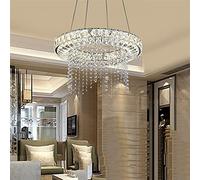 LED Chandelier Lamp, Dimmable LED Chandeliers Crystal Smart Lighting Compatible with Dining Room Kitchen Living Room Lamp ChandelierIndustriel Lighting Chandelier, LED Chan