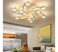 LED Chandelier, LED Ceiling Light Lamp Flush Mount Hanging Color-Changed Light Lamp for Living Room Lobby Bedroom Dining Room Corridor Comfortable Anniversary