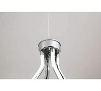 LED Chandelier, Modern Simple Triangle Chandelier for Restaurants and Bedrooms, Stylish Design, Diameter 28 * 33cm