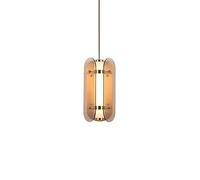 LED Chandeliers, Nordic Restaurant Shop Hanging Lamp, Acrylic Glass Island Style LED Art Double-Layer Pendant Light Fixture, V-intage Rural Farmhouse Decoration Ceiling Chandelier for Kitchen Res