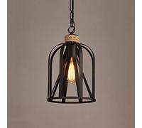 LED Chandeliers, V-intage Wrought Iron Pendant Light Lamps Nostalgic Retro Loft Cage Ceiling Droplight Industrial E-dison Single Head Restaurant Cafe Clothing Store Decor Lighting Fixtu