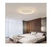 LED Chaners, Led Ceiling Light for Living Room Bedroom Home Black White Rectangular Modern Minimalist Style Design Flush Mount Ceiling Lamp (Color : Black, Size : Rectangle-90x50cm) (Black Square50x5
