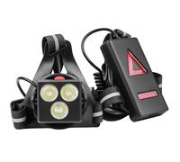 LED Chest Front Multi-Lamp Red Warning USB Rechargeable Night Running Light Reflective Strap Back Light Adjustable Angle for Runners Running At Night 3/5/7 Lamp Size: 1.8 X 1.8 X 0.7 (3)