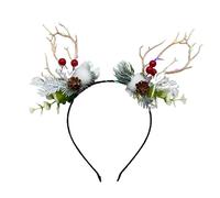 Led Christmas Elk Headband Christmas Antlers Headband Deer Horn Headband Glowing Hair Hoop Hair Accessories Headband