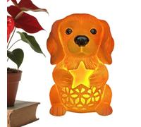 LED Christmas Light, LED Light for Festive Decor and Nighttime Ambience, Cute Dog Night Lamp Ornament, Adorable Warm Glow Christmas Decoration, Holiday Lighting Gift for Kids and Families