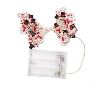 LED Christmas Snowman String Lights for Celebrating the Holidays in Style and Comfort (5 meters 50 lights)