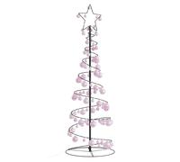 LED Christmas Tree with Baubles 100 LEDs Warm White 150 cm