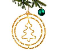 LED Christmas Window Light Stars and Christmas Tree, LED Christmas Decorations Light for Window Decoration, Christmas Decoration, Balcony,p-Arty,Wedding