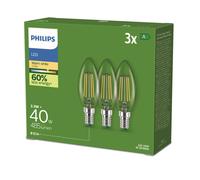 LED CLA 40W B35 E14 2700K CL UE 3CT/4 EC