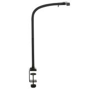 LED Clamp-On Desk Lamp AURIGA with Motion Sensor Metal Black