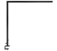 LED Clamp-On Desk Lamp VOLANS with Dimmer Metal Black