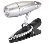 LED Clip on Car Light, Night Reading Clip on Vent Rotating on/off Book Torch U2