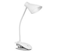 LED Clip On Reading Light 3 Brightness Levels USB Rechargeable Reading Lamp with Slick Touch Control
