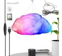 LED Cloud Light - Thundercloud Lamp Set,Adjustable 3D USB Powered Lighting,DIY Cloud Lamp Ambience Room Decoration With Festivals, Party, Signs, Creative Atmospheric Ceiling