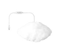 LED Cloud Lights - Music Syncing Dynamic Multicolor Cloud - Decoration Lights,for Living Room, Study, Game Room, Basement, Garage, Apartment, Dormitory, Photography