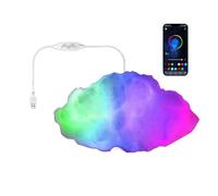 LED Clouds for Home,USB Music Syncing Multicolor Cloud Lighting - LED Ambient Lights | for Living Room Bedroom Study Game Room Basement Garage Apartment Dormitory