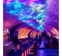 LED Clouds Lights for Ceiling - RGB Thunder Cloud Lamp with LED Strip Lights Decor for Christmas Decoration, Game Rooms, Bar Party 5m