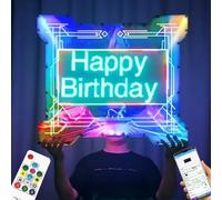 LED Club Bottle Presenter, Bottle Service Sign Scrolling Billboard with App Programmable for Bottle Service Color Change for Night Club Party Bar