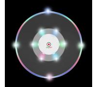 LED Coasters for Car, Ultra-Thin Colorful Car Cup Holder Coaster with Three Light Modes, Bar Lights for Wine Bar and Drink Coaster Accessories Interior Decoration Atmosphere Light