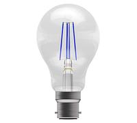 LED Coloured Filament GLS 4W B22d Blue Bell